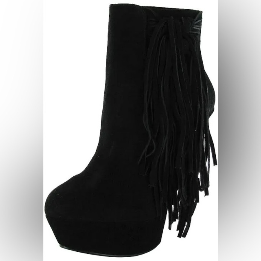 Steve Madden Platform Bootie Suede